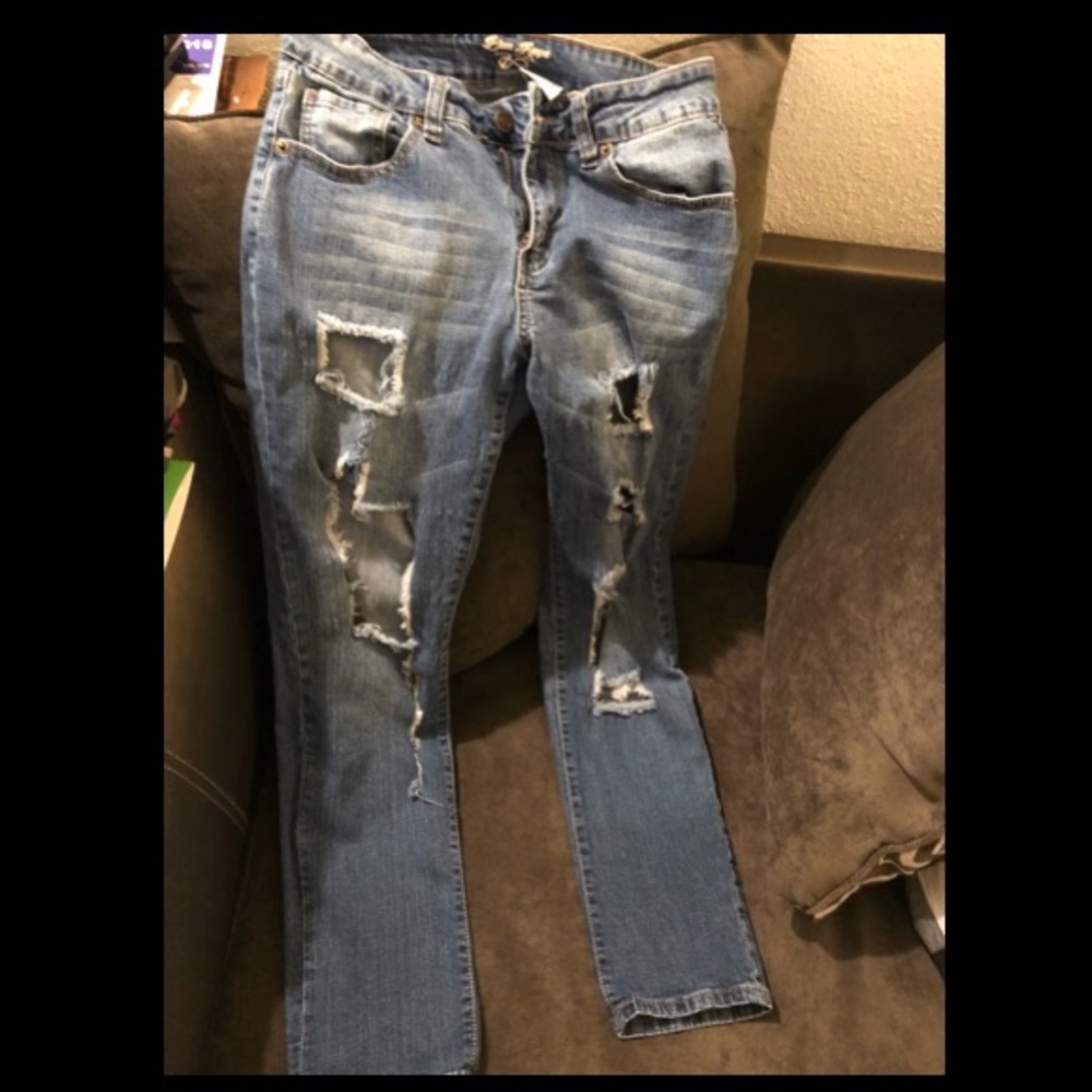 Ripped jeans